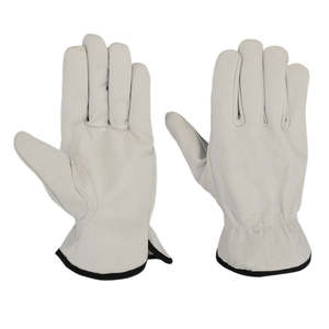 Gants de sécurité pour conducteurs de conception personnalisée de haute qualité, vente en gros de gants en cuir pour hommes, gants de travail pour la conduite, gants de soudage - Product Image 1