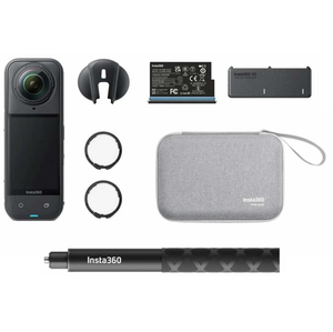 Caméra Insta360 X5 - Caméra d'action 360° étanche 8K avec capteurs 48MP 1/1.28" - Vidéo 8K 360° HDR - Photo 360° 72MP - Sports - Voyages - Product Image 2