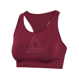 Sujetador de fitness de calidad superior para mujer, sujetador de fitness de poliéster Spandex para mujer, sujetador de fitness sin costuras para mujer - Product Image 2