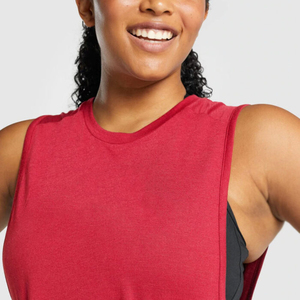 Sujetador Deportivo para Mujer, Sin Mangas, Transpirable, Talla Grande, Soporte Medio, Secado Rápido, para Gimnasio, Fitness, Running y Uso Diario - Product Image 5