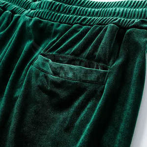 Survêtements en velours pour hommes de haute qualité, marque privée, personnalisables selon votre propre design. - Product Image 4