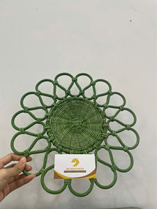 Affordable Stylish Rattan Charger Plate for Holiday Decor Modern Rustic Rattan Charger Plate for Unique Table Settings - Product Image 3