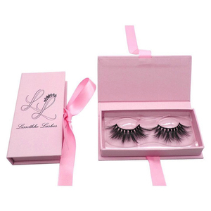 Tùy biến chuyên nghiệp thương hiệu riêng rỗng giấy Lash trường hợp lông mi bao bì hộp - Product Image 3