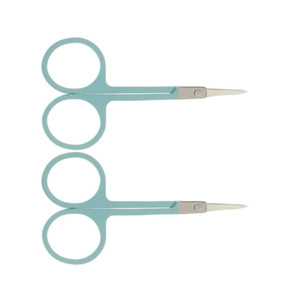 Tijeras de uñas curvas profesionales de alta calidad, acero inoxidable, punta afilada para diestros, manicura recta, recorte de cutículas, Belleza - Product Image 4