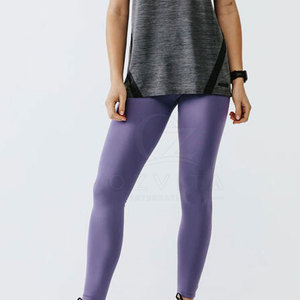 Trendy Active Clothing Breathable Knitted <b>Ankle</b> <b>Length</b> Women <b>Leggings</b> with High Support Waist for Yoga Training Daily Use - Product Image 4