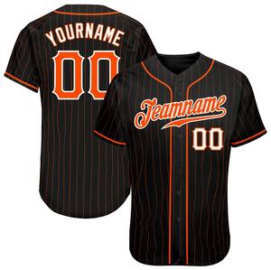 Maillots de baseball d'équipe personnalisés avec impression par transfert thermique 100% polyester respirant personnalisable Nom et logo de l'équipe Positions - Product Image 6