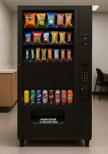 NUEVO EN OFERTA: Máquina Expendedora de Pared o Escritorio con 15 Ranuras para Alimentos, Bebidas, Dulces, Billetes y Monedas, con Gráficos Personalizados - Product Image 5