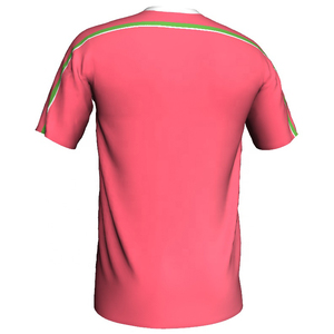 เสื้อฟุตบอลสีพื้นแบบสวมใส่ง่าย ระบายอากาศได้ดี แขนสั้น แห้งเร็ว ชุดฟุตบอลทีมแบบสั่งทำพิเศษ - Product Image 2