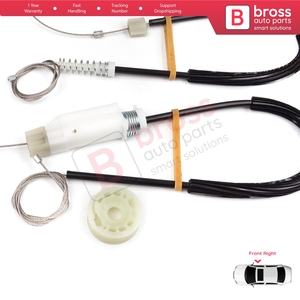 BWR5519 Kit de réparation de lève-vitre électrique porte avant droite pour CC Passat CC 357 358 2008-2017 berline coupé confort 4 portes - Product Image 6