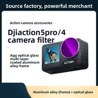 Kit de filtres ND CPL pour Action 5 Pro 4, verre optique, ND8 ND16 ND32 ND64, filtre polarisant à densité neutre pour objectif d'appareil photo