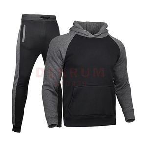 ไฮสตรีทใหม่ชุดวอร์มผ้าฝ้ายเทอร์รี่ให้ความอบอุ่นระบายอากาศได้ไซส์ใหญ่พิเศษลายถนนสูงสินค้าใหม่ - Product Image 3