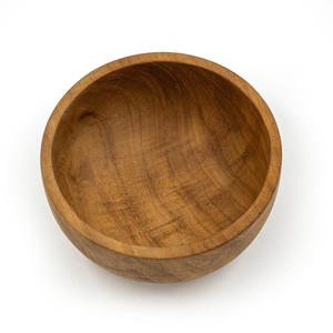 \ Bol en bois Outil de cuisine en bois Vaisselle Cadeaux de mariage par l'artisanat du croissant - Product Image 2