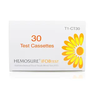 Cassetta di prova per emosi 30 di alta qualità di alta qualità per Kit di Test Hemosure iFOBT ideale per accessori da laboratorio