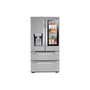 Refrigerador de congelador doble puerta en puerta inteligente genuino de 28 pies cúbicos con hielo artesanal - Product Image 1