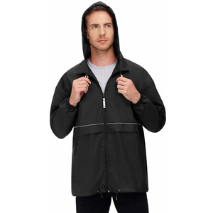 2025 vente en gros hommes manteaux de pluie hiver bouton up haute qualité personnalisé manteaux de pluie veste pour hommes - Product Image 6