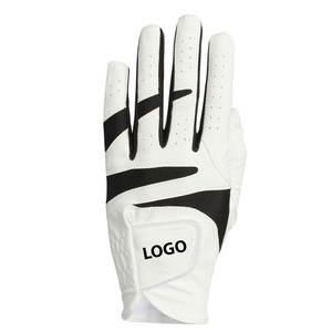 Guantes de golf de cuero de oveja Cabretta suave de alta calidad para mano izquierda diseño de logotipo personalizado profesional al por mayor deportes Casuales - Product Image 1