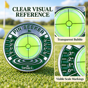 OEM Custom Golf Green Reader Bubble Level 40mm Double Sided Theme Design Putting Accessory for Golf Brands and Distributors - Product Image 3