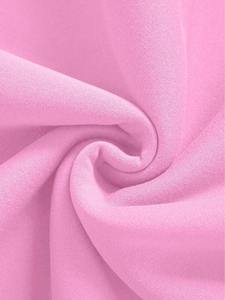 Casual Winter Streetwear Oversized Sweatshirt Light Pink Crewneck Pullover Unisex Heavyweight Fleece Drop Shoulder Loose Fit Top - Product Image 6