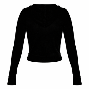 Sudadera Deportiva Ajustada con Cierre, Tejido Elástico, Mezcla de Poliéster y Elastano, Aproximadamente 220-260 GSM, Sudadera Informal para Mujer - Product Image 6