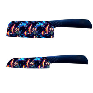 3 Juegos de Hojas de Cuchillo de Chef con Recubrimiento Cerámico, Cuchillo Pequeño Personalizado, Hecho a Mano, Calidad Premium, Ambidiestro, Apto para Lavavajillas - Product Image 1