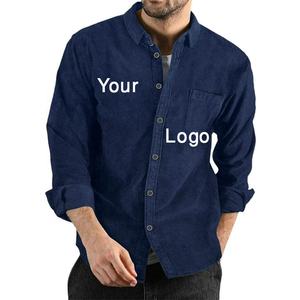 ผู้ผลิตโดยตรง! เสื้อเชิ้ตลำลองผ้าฝ้าย100% สำหรับผู้ชายขนาดใหญ่พิเศษพิมพ์ลายปักโลโก้ตามสั่งสำหรับฤดูใบไม้ร่วง - Product Image 6