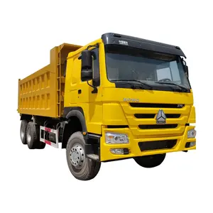 سعر شاحنة قلابة Sinotruk Howo 375HP 10 إطارات مستعملة شاحنة قلابة HOWO 20 مكعب للبيع