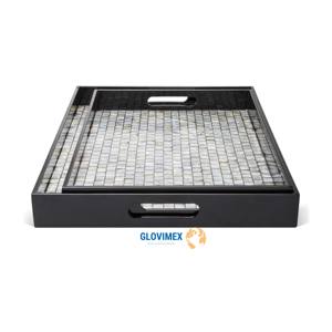 Hot New Item Mère De Perle Alimentaire Plateaux À Manger Décor Fruits Bougie Plateaux En Gros Bon Prix Pour Restaurant Décor - Product Image 1