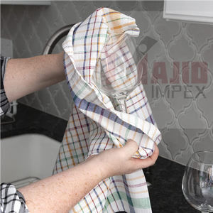 Toalla de cocina de alta calidad Toalla de cocina Paño de limpieza en algodón 100% Alta calidad disponible en colores personalizados - Product Image 3