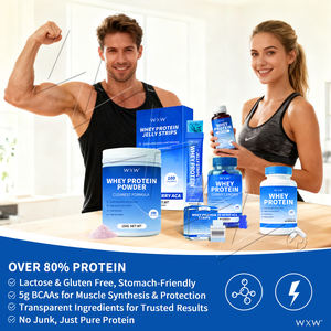 Compléments de protéines de lactosérum personnalisés : capsules, poudres, gommes, liquides oraux, comprimés de gelée, gommes à mâcher, films oraux dissolvables – OEM, ODM, marque privée - Product Image 2