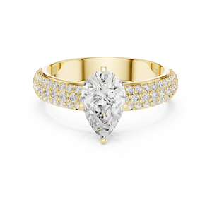 10K Wedding <b>Ring</b> <b>Set</b> for Women in <b>Gold</b> Finish - Product Image 5