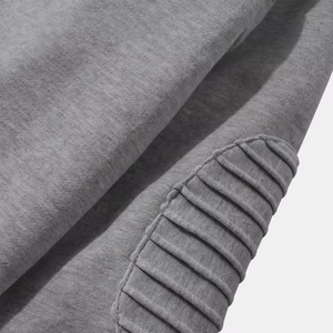 Sweatshirts à capuche oversize en gros, personnalisés, 450GSM, streetwear d'hiver, décontractés, 100% coton, écologiques - Product Image 3