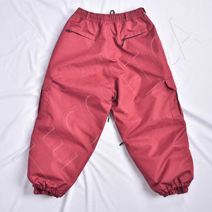 Pantalon d'hiver extérieur pour adultes extra baggy pour la pêche en ski sur neige Snowboarding Leisure-Soft Shell avec poches zippées Caractéristique coupe-vent - Product Image 3