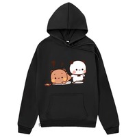 패션 2025 하이 퀄리티 고양이 연인 후드 귀 포옹 파우치 개 애완 동물 후드 캐주얼 캥거루 풀오버 운동복 새로운