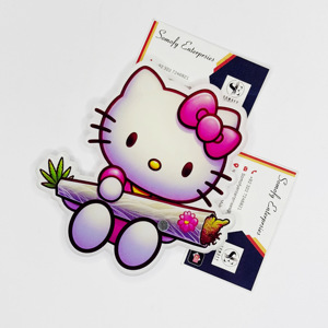 Pince à épiler en silicone, verre et acrylique de haute qualité, collection du Nouvel An, logo personnalisé, papillon, tuiles pour cils, extension de cils - Product Image 6