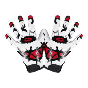 Gants de football personnalisés avec service d'impression de logo pour les marques, fabrication en gros en provenance d'usine - Product Image 3