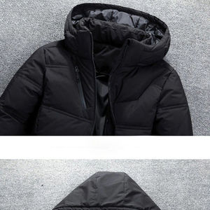 Veste matelassée personnalisée de grande taille pour hommes veste en duvet respirante pour hommes vestes d'hiver pour hommes vêtements de plein air - Product Image 5