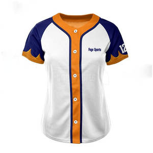 Camiseta de béisbol transpirable de secado rápido de alta calidad, ropa deportiva cómoda que incluye opciones de talla grande a la venta - Product Image 4