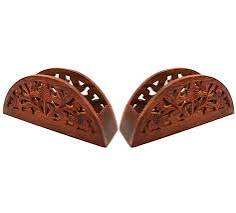 Hot Selling Handmade Wooden Napkin <b>Holder</b> & <b>Tissue</b> <b>Box</b> for Home Hotel & Restaurant Tabletop Decoration - Product Image 4