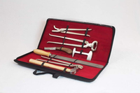 Kit d'outils de maréchal-ferrant professionnel personnalisable de haute qualité pour le soin des sabots, fournisseur en gros d'équipements équestres, soins des chevaux