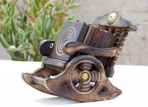 Juego de Posavasos de Madera Clásicos, Protección Duradera para Mesa, Superficie Lisa, Estilo Bohemio, Ecológico, Hecho a Mano, Diseño Personalizable - Product Image 3