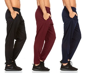 Pantalones Deportivos Ligeros de Verano para Hombre, de Secado Rápido, Transpirables, de Poliéster y Algodón, con Cordón Ajustable en el Lateral - Product Image 1
