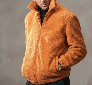 Ropa deportiva informal para hombre, chaleco de lana Sherpa ultrasuave con cremallera, transpirable, a prueba de viento, impermeable, tela de lana de Cachemira Vintage - Product Image 5