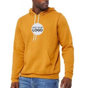 Sweat-shirt à capuche en polaire pour homme personnalisé pour l'hiver avec broderie et impression numérique - Product Image 2