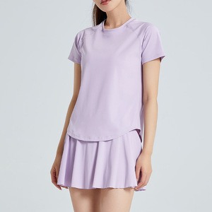 Robe athlétique Fitness à manches longues pour femmes Uniformes respirants de golf et de tennis pour dames - Product Image 6