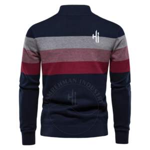 เสื้อสเวตเตอร์ลำลองผ้าฝ้ายขนาดใหญ่สำหรับผู้ชายเสื้อสเวตเตอร์ผ้าฝ้าย100% ไซส์พิเศษออกแบบได้ตามต้องการ - Product Image 3