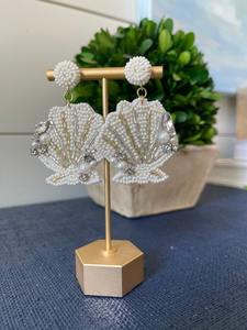 Pendientes Étnicos Hechos a Mano con Cuentas de Semillas para Mujer, Diseños Únicos, Pendientes de Cuentas de Alta Calidad para Damas - Product Image 4