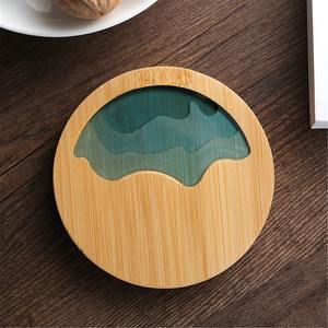 Exportateur indien Sous-verres légers en résine et bois de qualité supérieure Protection élégante pour toute surface disponible pour la vente en gros - Product Image 1