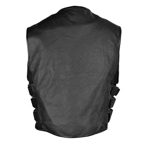 Chaleco de cuero de moto de estilo informal para hombre ligero de alta calidad característica transpirable logotipo personalizado para servicio OEM de invierno - Product Image 6