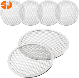 Ustensiles de cuisson pour <span class=keywords><strong>pizza</strong></span>, plaque à pâtisserie, grille à <span class=keywords><strong>pizza</strong></span>, filet à <span class=keywords><strong>pizza</strong></span> en aluminium - Product Image 4