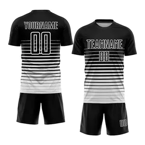 New Football Jerseys Sublimation Printing Soccer Jerseys Shirt Soccer Uniform Soccer Jersey For Team And Club